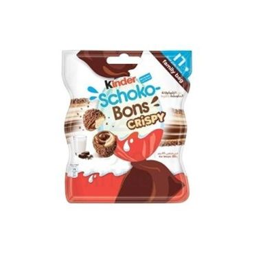 Kinder Schoko Bons Crispy T16 89Gm, 22 Pieces Per Carton